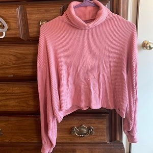 Pink Hollister Turtleneck